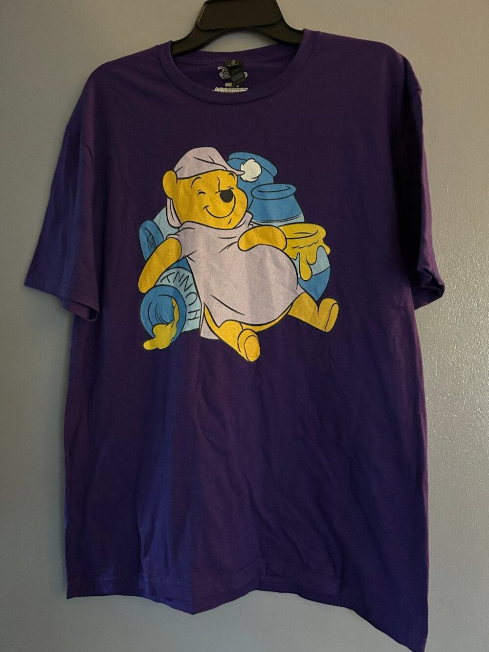 Pooh Purple Pj Pajama T-shirt NEW
